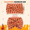 6 Pack Halloween Headbands for Celebration Party, Wide Holiday Hair