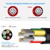 RESHAKE 14 Gauge 5 Conductor Wire,49.2FT 14/5 Tinned Copper 5