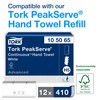 Tork PeakServe Continuous Hand Towel Dispenser Black H5, High Capacity,