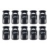 lingzaling Spring Cord Stoppers Single Hole Cord Lock Barrel Shape