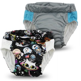 Kanga Care Lil Learnerz Reusable Toilet Training Pants (Large - tokiSpace & Platinum)