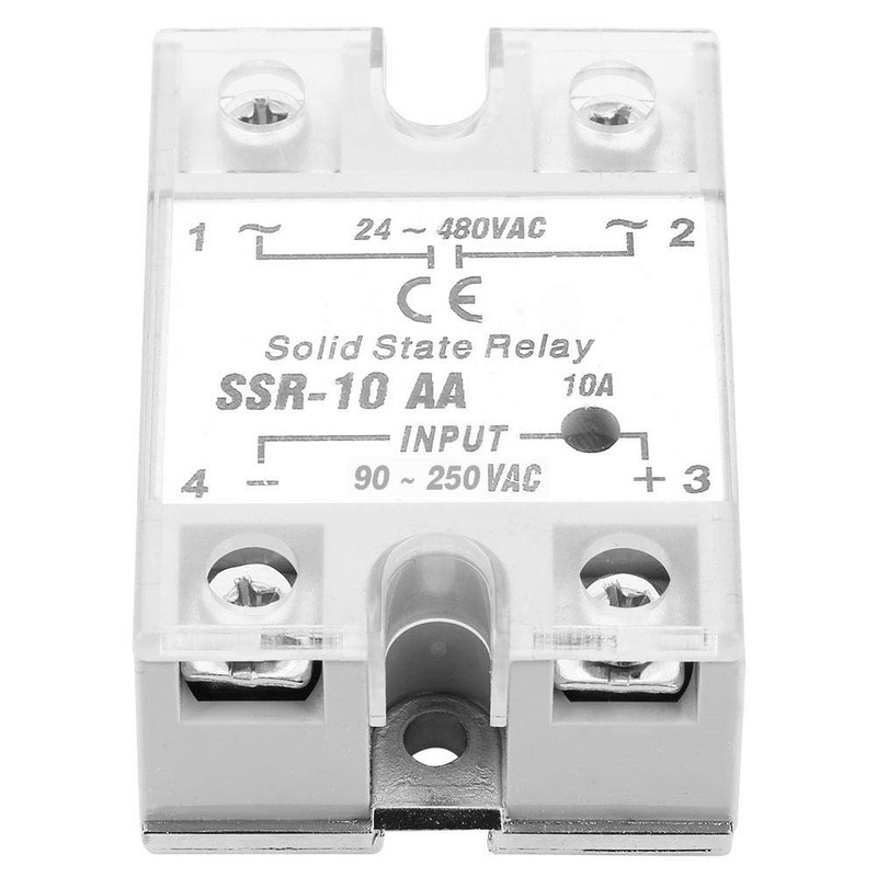 Solid State Relay 230 V, AC AC 90-250 V AC