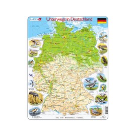 Larsen Travelling in Germany Puzzle (91 Piece)