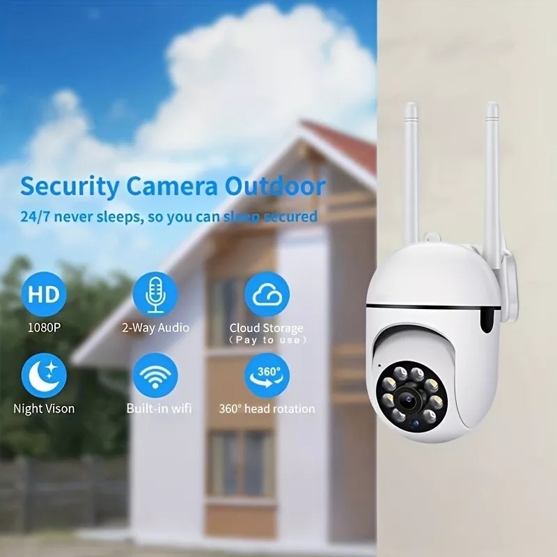 boykeep Security Camera Wireless 2.4G WiFi Smart Home outdoor Night