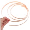 iplusmile 1 Roll Sheet Roll Copper Strip Rose Copper