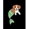 Beagle Beagle Mermaid NOTEBOOK: Journal Perfect For Writing| 8.5"x11"