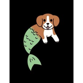 Beagle Beagle Mermaid NOTEBOOK: Journal Perfect For Writing| 8.5"x11"