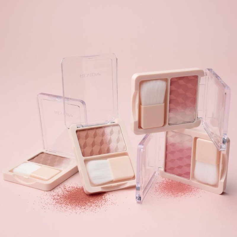 Lebron Blush Duo 004 Amarette (Color Image: Sweet Subdued Almond