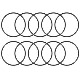 sourcing map Metric Nitrile Rubber O-Rings Seal 120 mm AD 110 mm ID 5 mm Width Pack of 10