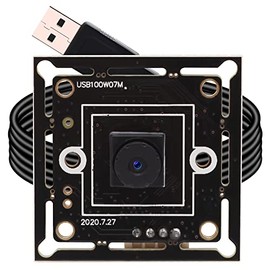 ELP Cámara USB 720P Super Mini placa de cámara web integrada con lente M7 de 45 grados megapíxeles HD OV9712 módulo de cámara USB para portátil USB 2.
