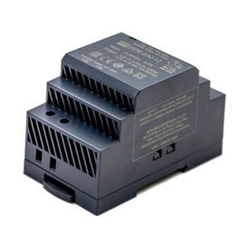 Mean Well DDR-60G-12 12V DC-DC Converter, 60W Industrial Power Supply, 9-36VDC to 12VDC, Ultra Slim Design, DIN Rail Mount, for Industrial Automation, -40~+185℉ Operating Temperature, CE Certified