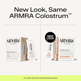 ARMRA Colostrum Powder - Blood Orange Flavor for Gut Health