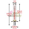 JDMBESTBOY Samurai Sword White Red Shift Knob Shifter Alloy Katana