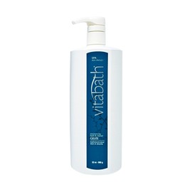 Vitabath Spa Skin Therapy Moisturizing Bath & Shower Gel Wash Nourishing Replenishing Oils Deeply Hydrate Dry Skin - Reviving Body Cleanser & Foaming Gelee Bath - Cruelty-Free - 32 oz
