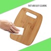 Gourmet Edge 3PC Bamboo Cutting Board Set - Kitchen Chopping