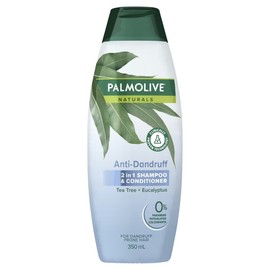 Palmolive Naturals Anti-Dandruff 2 in 1 Shampoo & Conditioner (Tea Tree & Eucalyptus) 350ml