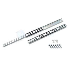 Ball bearing drawer runners slides, H17 310mm (1 Pair)