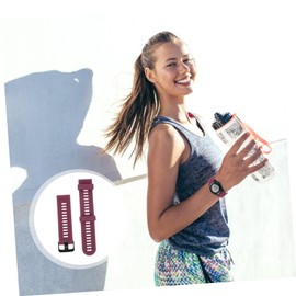 DOITOOL PC Watch Bands para Hombre Inteligente Forerunner 945 Band Mens Smart Watch Wrist Watchband De Smartwatch Watch Band Replacement Mens Smartwatch Purple