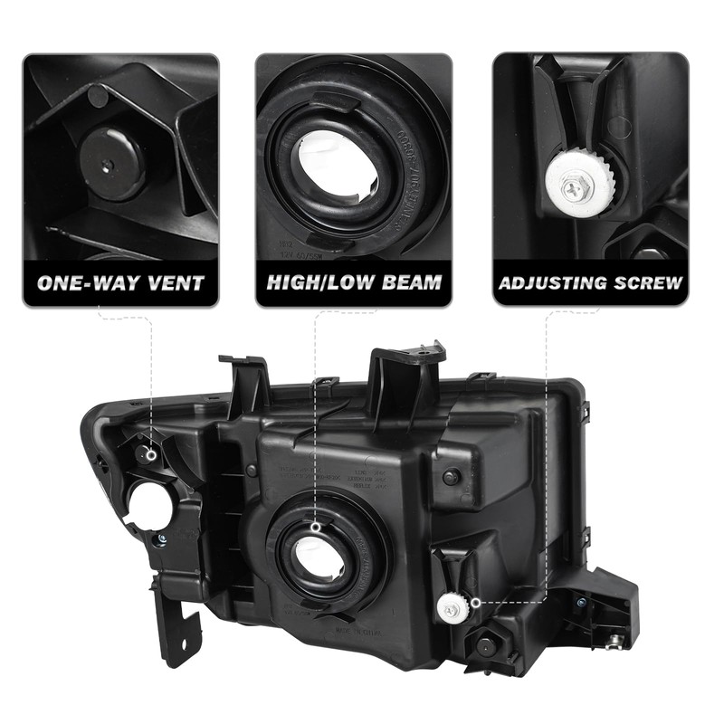 SOCKIR - For 2006-2014 Honda Ridgeline [Halogen Type] OE Style