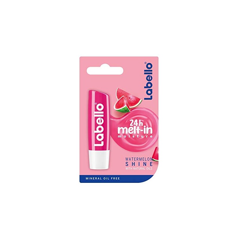 Labello, Bálsamo labial Sandía Fruity Shine, 0.17 oz
