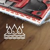 VILEDA Ultramax Power Mop Refill Pack, Microfibre, Blanc/Rouge Refill Pack