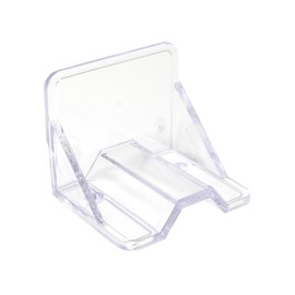 Clear Plastic Reversible Teton 25 Piece Mini Snow Guard Kit features a Rib Straddling Channel Mounting Hardware Adhesive or Mechanically Fasten (Snow Guards with Wood Screws & Sealant)