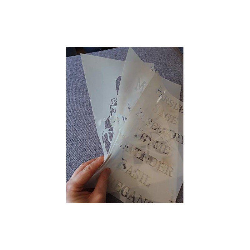 Palm Trees A4 190 Micron Mylar Stencil