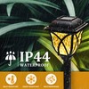 GIGALUMI Solar Lights Outdoor Waterproof, 6 Pack LED Solar Garden