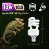 Leoterra 13w 10.0 UVB Fluorescent lamp Reptile UVA UVB Light