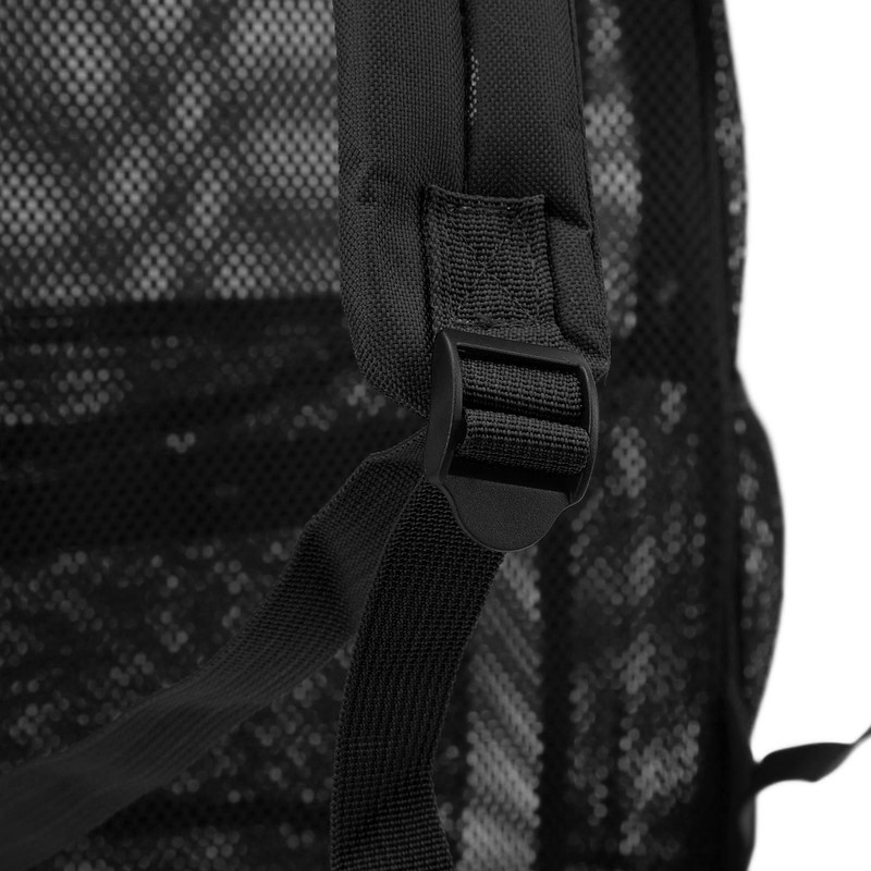 Mesh Backpack Heavy Duty Lightweight Large Capacity Washable See Through