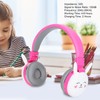 Children's Headset Cute Animals Bluetooth 5.0 Kids Headphones with Mic