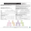 McCall Pattern Company M7079 Girls'/Girls' Plus Dresses, Size GRL