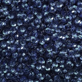 SequinsUSA 5mm Cup Sequins Sapphire Blue Shiny Metallic Made in USA