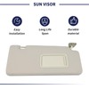 Magimaker Passenger Side Sun Visor Fit for Nissan Versa 2007