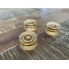 Unbranded Fender Strat Set Of 3 Barely Sloped Gold Acrylic