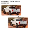 LynsaTac 65x22 in American Flag Eagle Decals for Trucks SUV