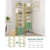 Hzuaneri 8 Tiers Vertical Shoe Rack, Narrow Shoe Tower, Tall