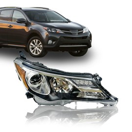 LED Projector Headlight Assembly Fit For 2013-2015 Toyota Rav4 Left Drive Side