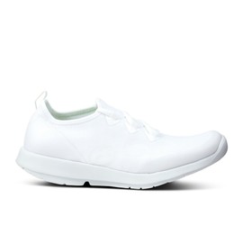 OOFOS OOmg Sport LS Low Recovery Shoe, White - Women’s Size 9