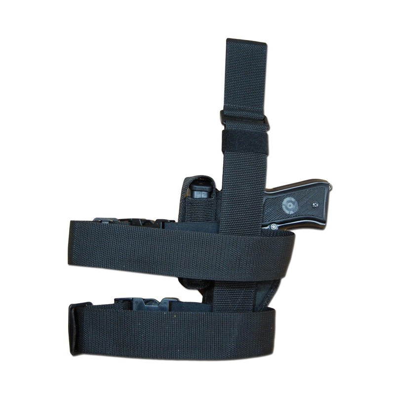 Barsony Tactical Leg Holster for Walther PPQ PPX Left
