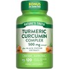 Nature's Truth Turmeric Curcumin | 120 Capsules | with Black