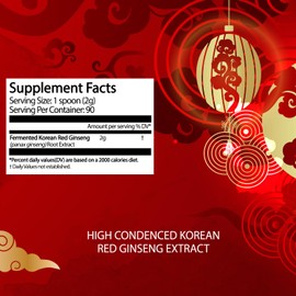 BTGIN Bon Korean Red Ginseng Extract Immune Support for Focus and Memory Energy Supplements for Men & Women High Ginsenoside Technology