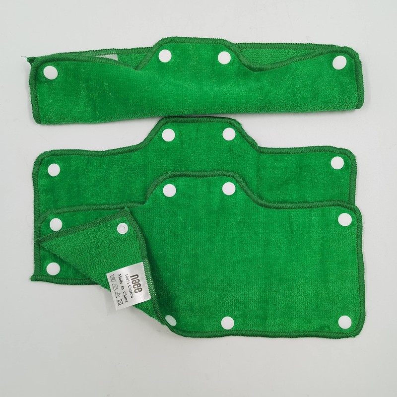 Green Sweatband for Hardhat Washable Velvet Terry Cotton Hard Hat