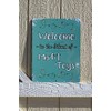 Welcome to the Island of Misfit Toys Sign Metal Print