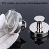 Boxonly No-Drill Suction Hooks,2024 Upgraded Stainless Steel Waterproof Hooks for