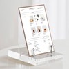 Acrylic Easel Display Stand, Compact and Versatile Stand with Adjustable