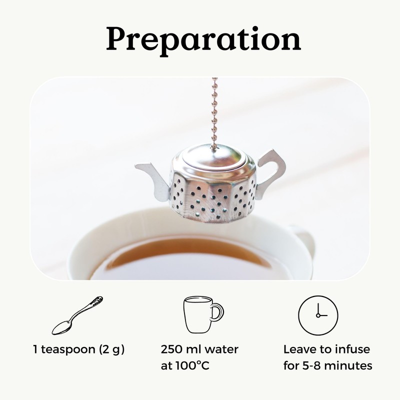 Red Berry Tea Loose Organic 100g (50 Cups) | Caffeine