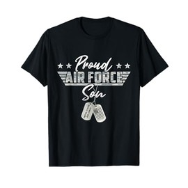 Proud Air Force Son Military US Air Force Family Matching T-Shirt