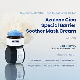 Le' Nubele Crema mascarilla calmante especial con azuleno y centella asiática para pieles irritadas | Azuleno y centella asiática + Ceramida + PDRN + 