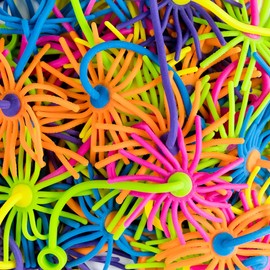 Yoyo Toys for Kids - 50 piezas de juguete de fideos Yo Yo para recuerdos de fiesta, rellenos de huevos de Pascua, suministros de bolsas de golosinas y rellenos de piñata, premios para el aula de los niños, juguete de máquina expendedora